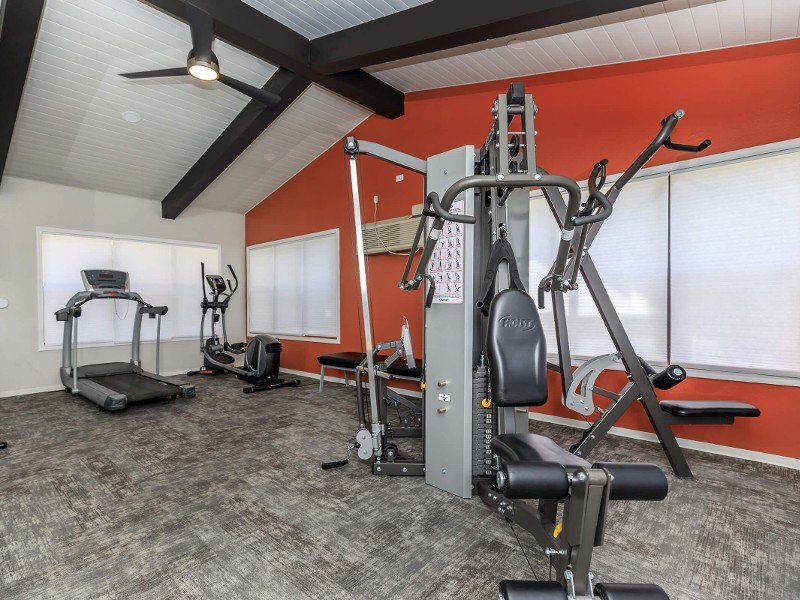 Gym | The Overlook Apartments