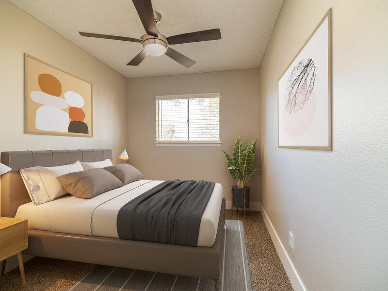 Bedroom | Tesota Four Hills Apartments in Albuquerque, NM