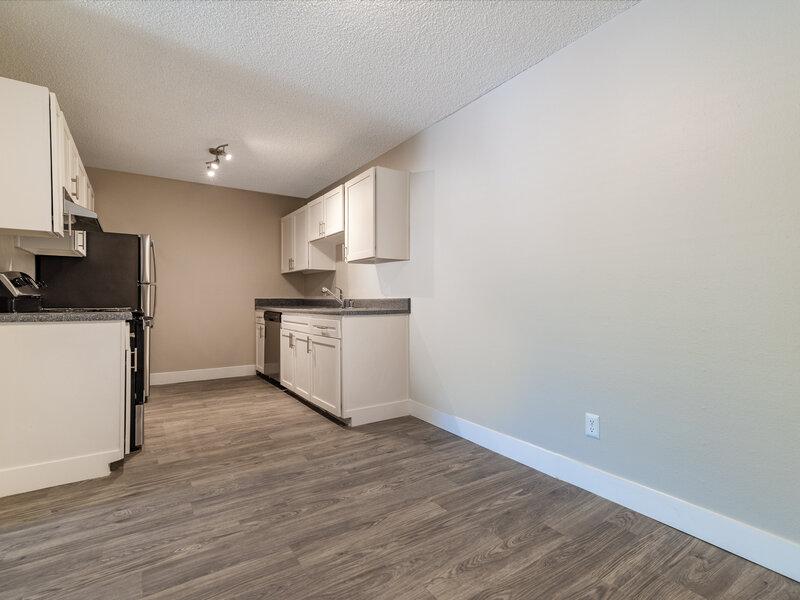 Dining Room and Kitchen | Tesota Midtown Apartments in Albuquerque, NM
