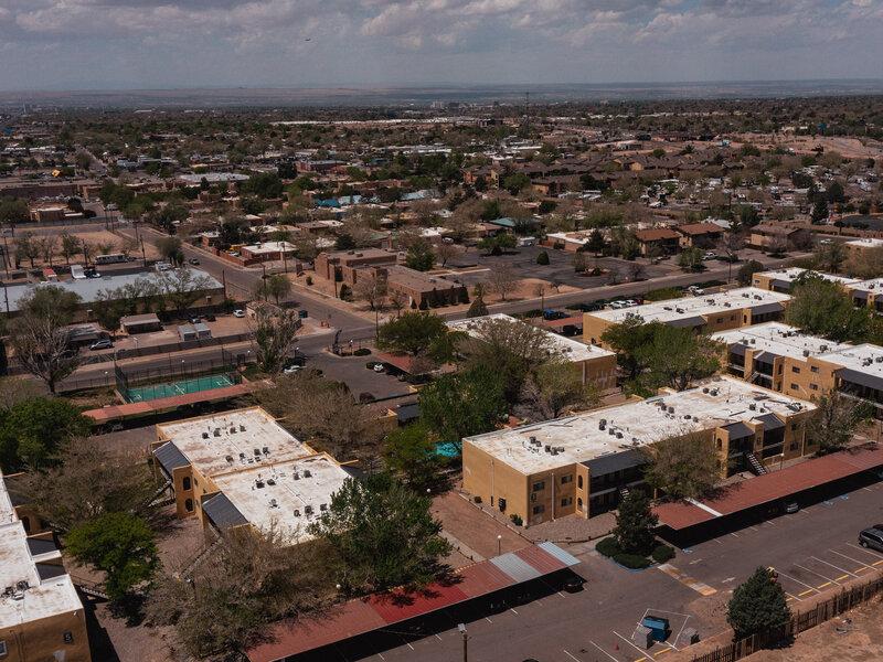 Aerial View | Tesota Midtown Apartments in Albuquerque, NM