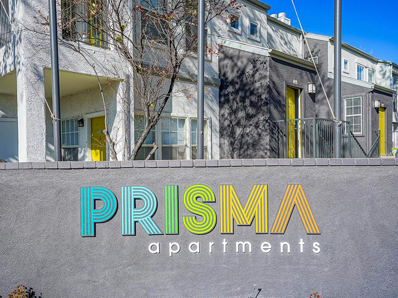 Apartment Sign | Prisma Apartments
