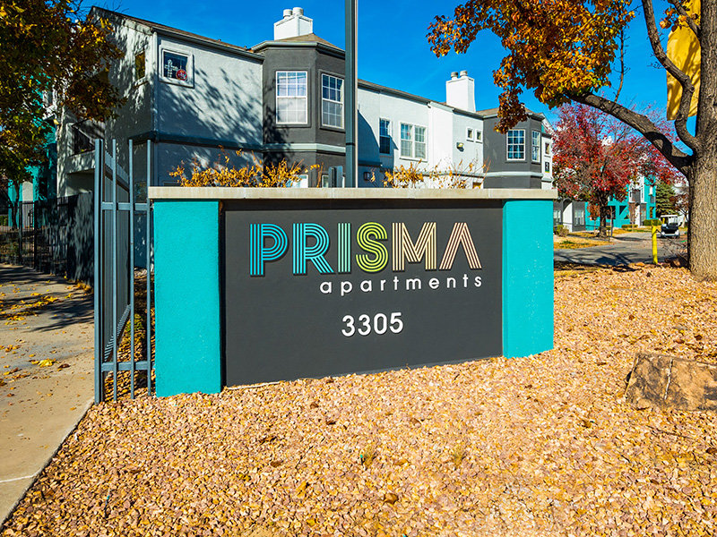 Monument Sign | Prisma Apartments
