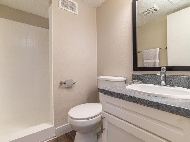 Bathroom | Tesota Morningside Apartments in Albuquerque, NM