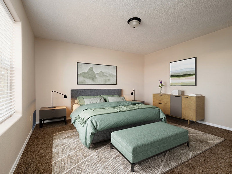 Luxury Bedroom | Coronado Townhomes