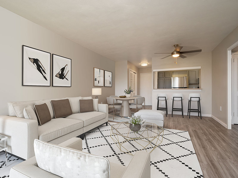 Model Living Room | The Landmark in Albuquerque, NM