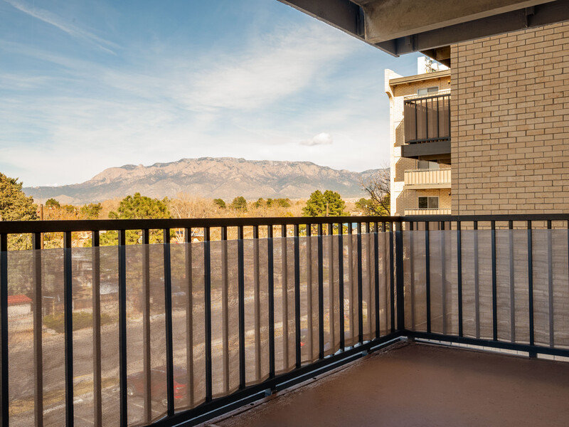 Balcony | Uptown Square Apartments