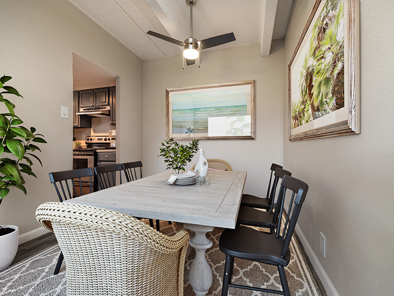 Staged Dining Room | Uptown Square