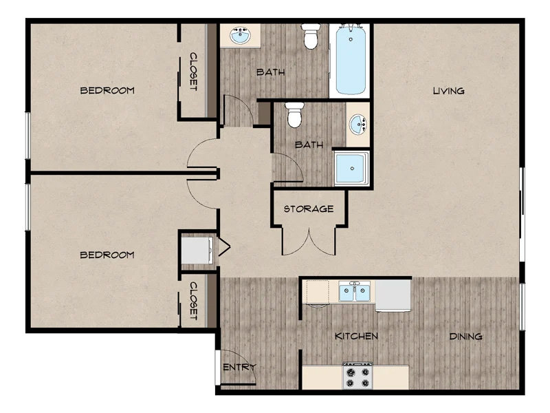 Red Rock Canyon Floorplan at Peaks at Los Ranchos