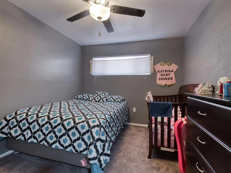 Bedroom | Lasses Townhomes in San Antonio, TX