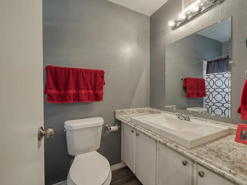 Spacious Bathroom | Lasses Townhomes in San Antonio, TX
