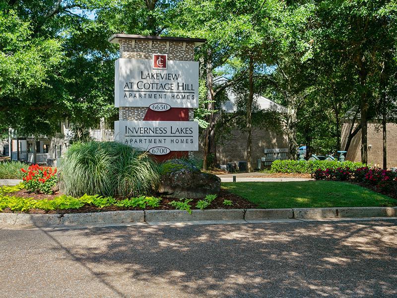 Monument Sign | Inverness Lakes Apartments in Mobile, AL