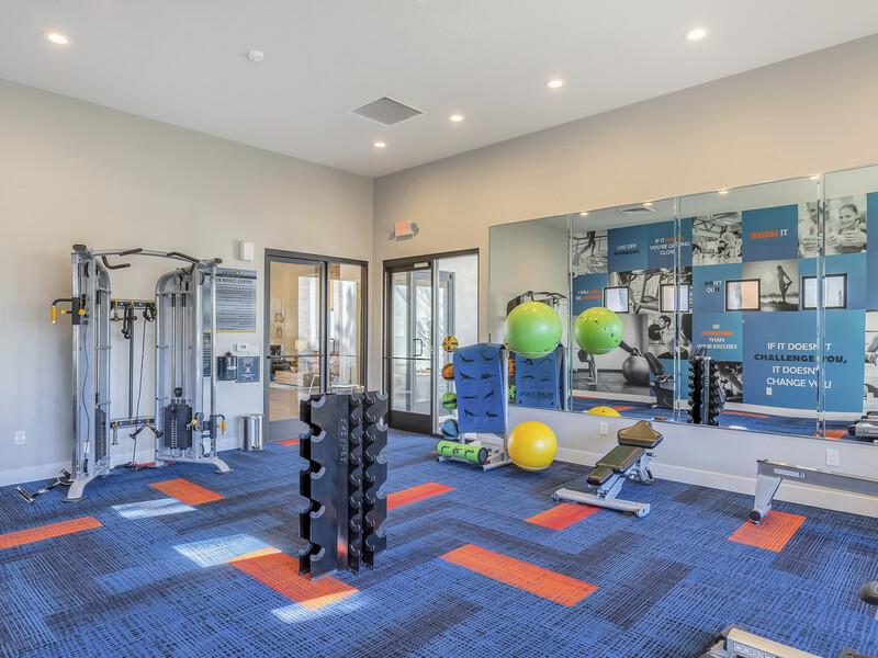 Gym Equipment | Emerson Square Apartments in Tempe, AZ