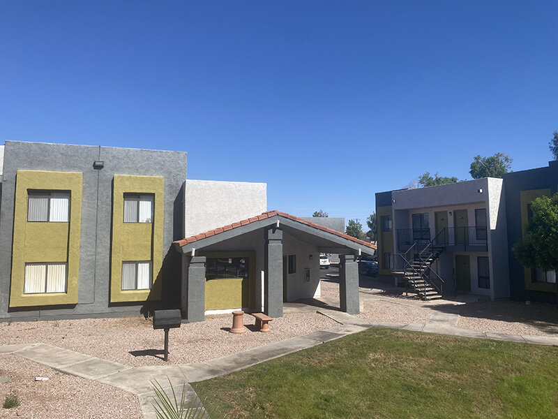 Exterior & BBQ Grill | Emerson Square