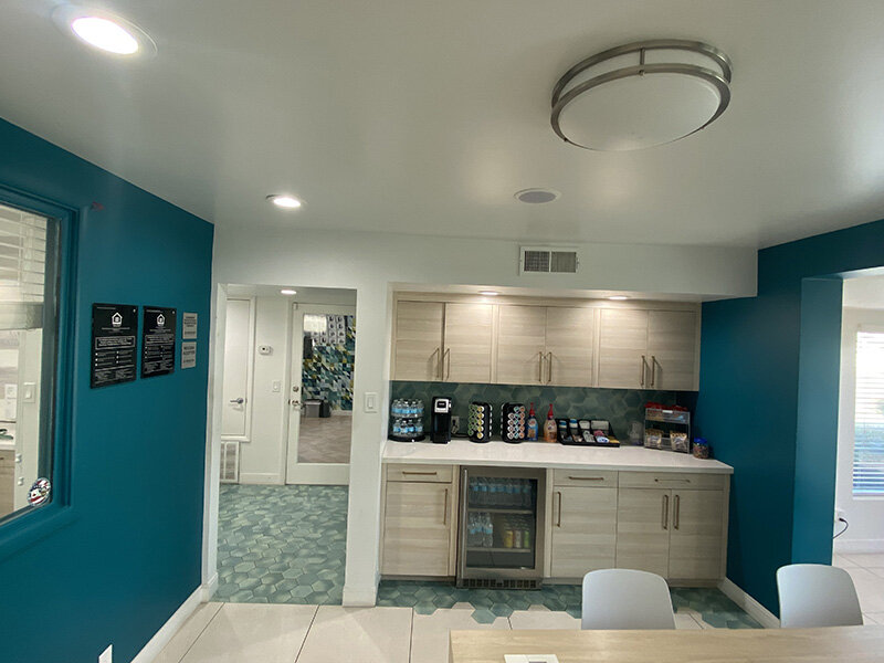Clubhouse with Coffee Bar | Emerson Park Apartment Homes