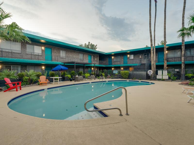 Pool | Omnia McClintock Apartments in Tempe, AZ