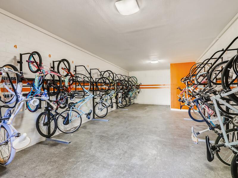 Bike Storage | Omnia McClintock Apartments in Tempe, AZ