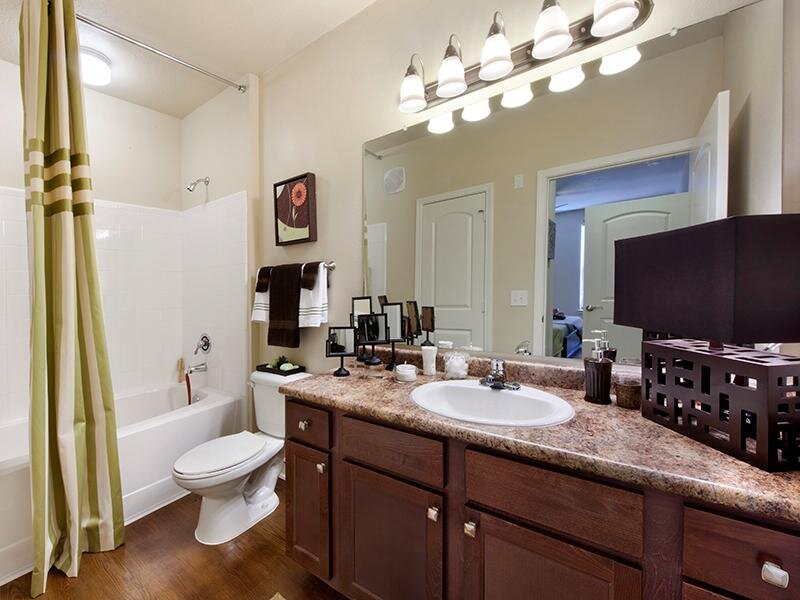 Master Bathroom | The Park at Southwood Apartments in Tallahassee, FL