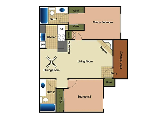 Elan River Village Floorplan