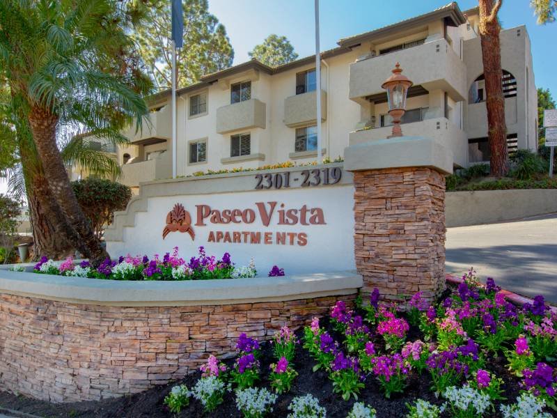 Sign | Elan Paseo Vista Apartments