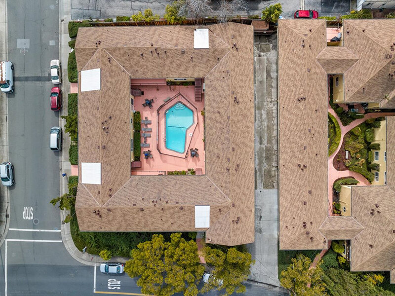 Pool Aerial  | Park Terrace