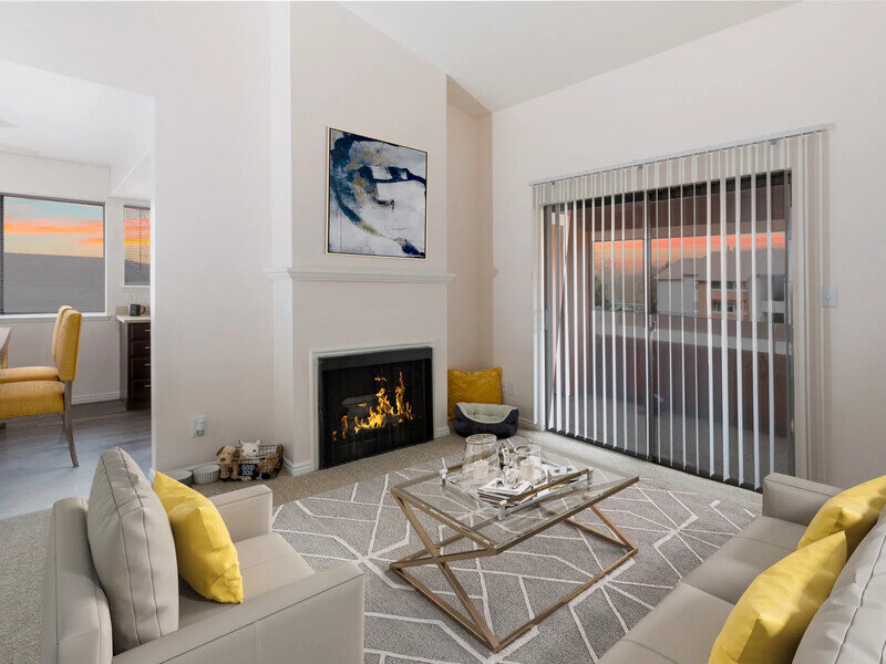 Living Room | Shadowbrook Apartments