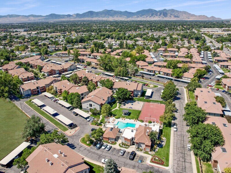 Aerial View | Shadowbrook Apartments