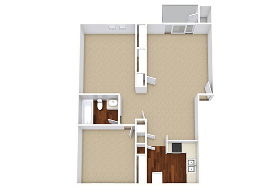 Floorplan for Cordova Regency Apartments