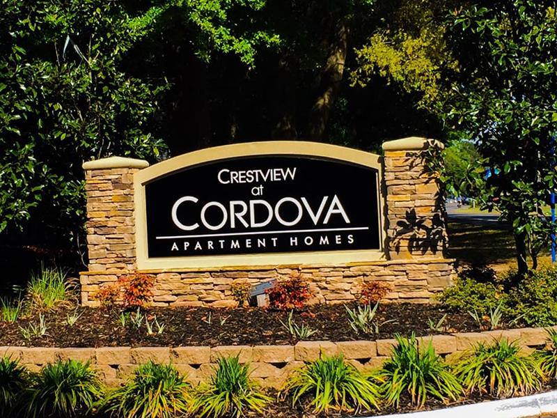 Monument Sign | Crestview at Cordova