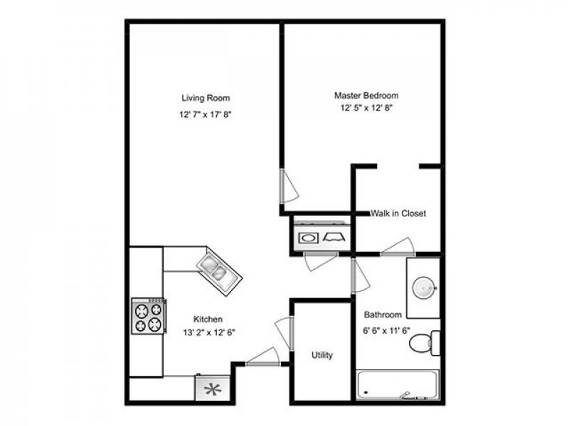 View floor plan image of Balta apartment available now