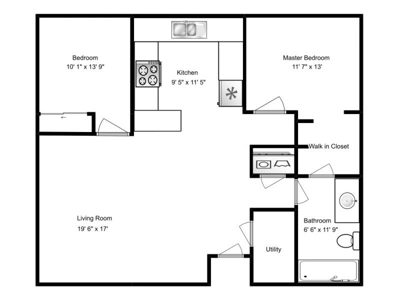 View floor plan image of Capri apartment available now