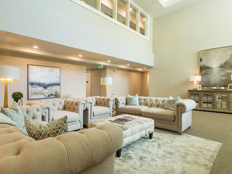 Clubhouse Lobby | Avalon Senior Apartments in Lindon, UT