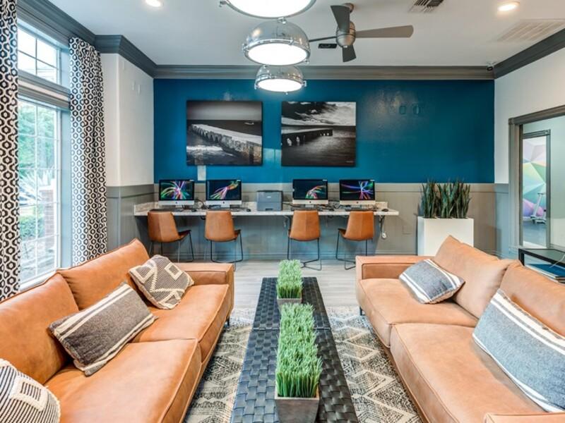 Clubhouse Lobby | ACASĂ Bainbridge Apartments in Tallahassee, FL