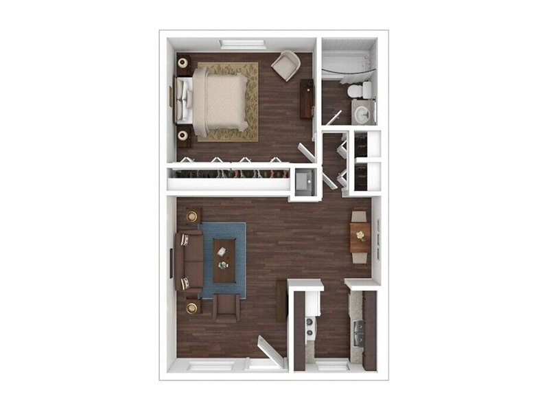 Apartments in Lauderdale Lakes, FL Floor Plans at Caravel Arms