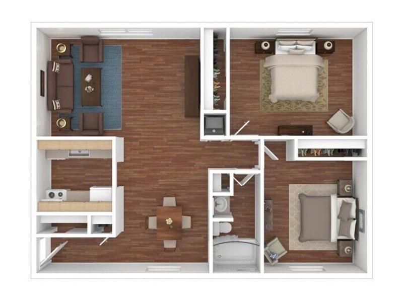 Noble floor plan at Hickory Knoll