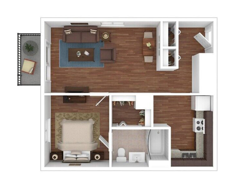 Apartments in Gainesville, FL Floor Plans at Majestic Oaks