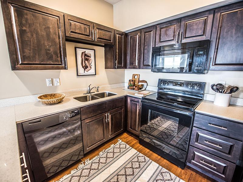 Black Appliances  | The Cove at Overlake