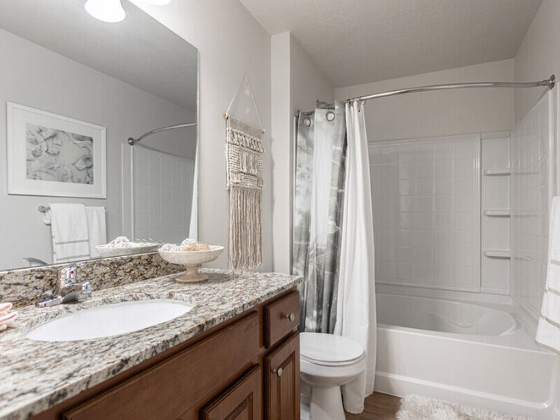 Bathroom | Cresthaven Apartments