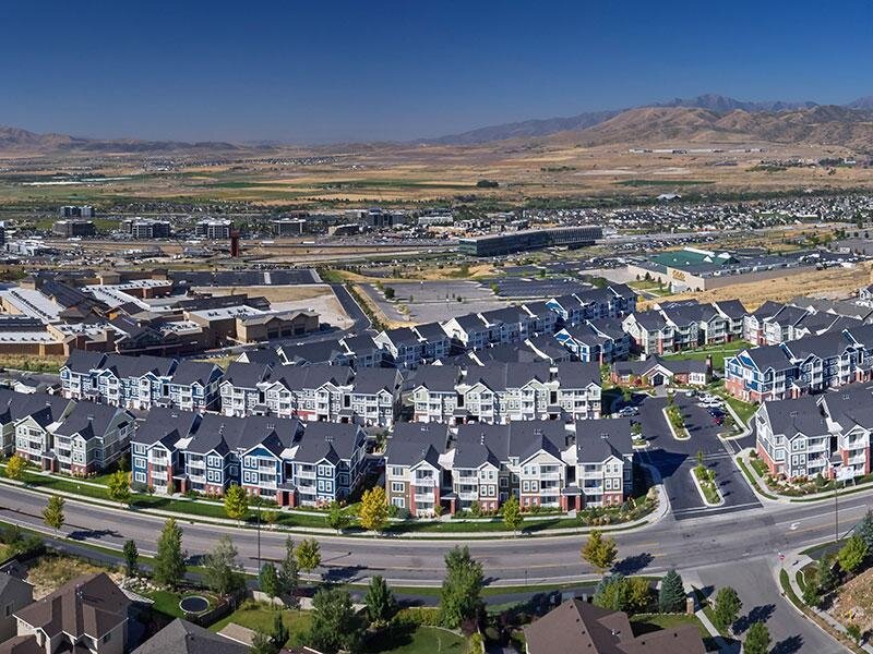 Aerial View | Cresthaven Apartments Lehi, Utah