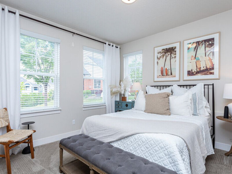 Model Bedroom | Cresthaven Apartments