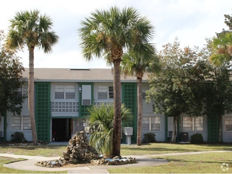 Apartment Exterior | Caroline Village Apartments