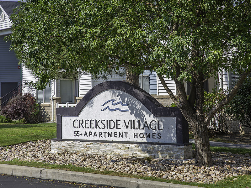 Monument Sign | Creekside Village Apartment Homes