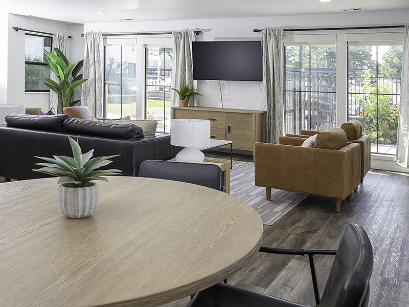 Entertainment Area | Creekside Village Apartment Homes