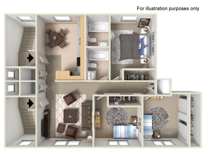 3 Bedroom Floorplan