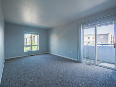 Living Room | The Perch on 52nd Apartments
