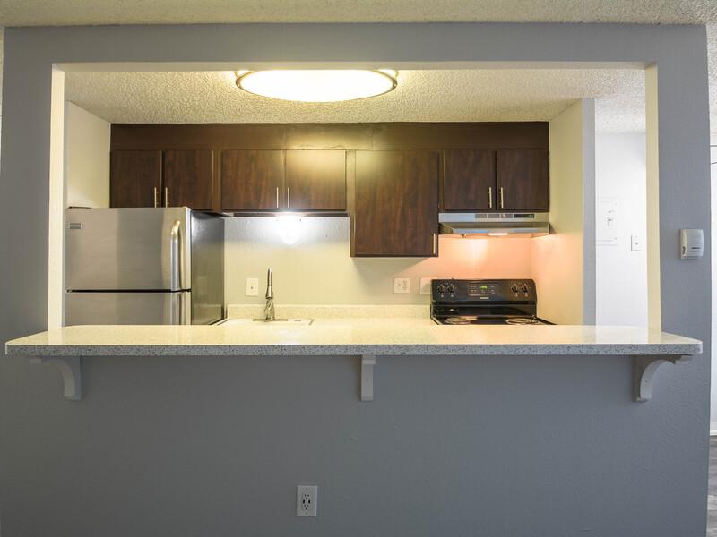 Fully Equipped Kitchen | The Perch on 52nd Apartments