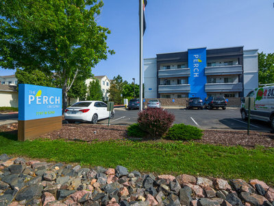 Monument Sign | The Perch on 52nd Apartments