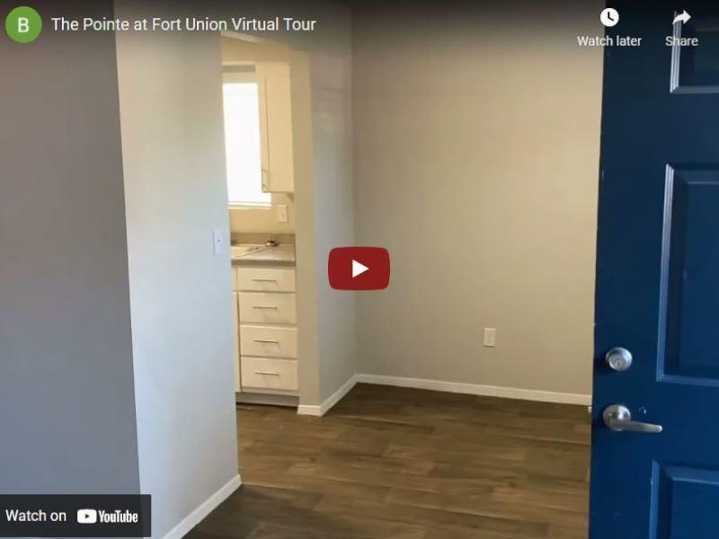 Virtual Tour of The Pointe at Fort Union Apartments 