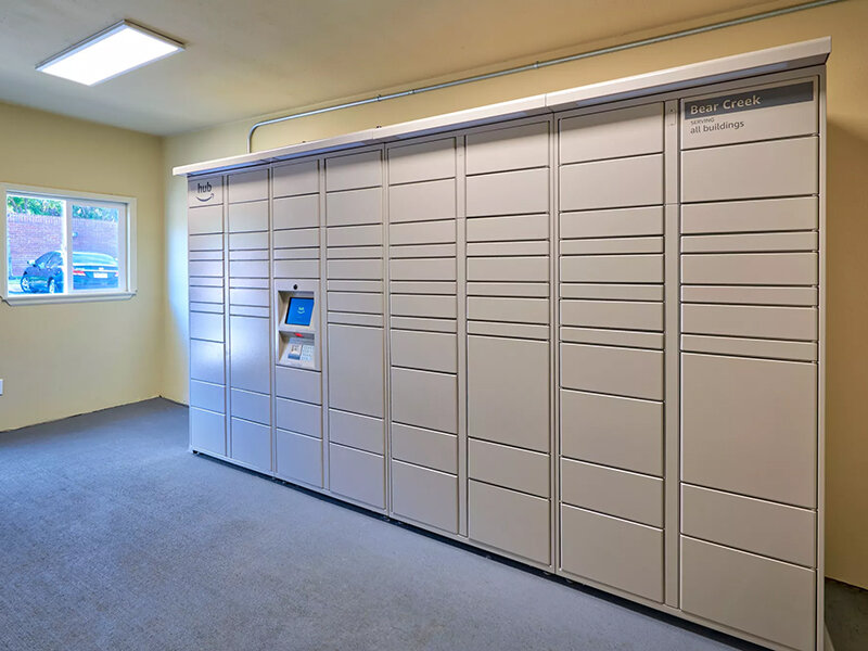 Parcel Lockers | Crossing at Bear Creek