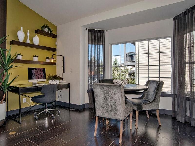 Computer Desk and Table | Arapahoe Club Apartments in Denver, UT