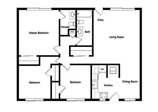 Bella Vista Floorplan